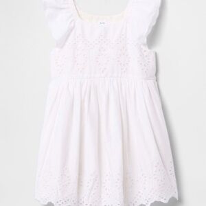 White Eyelet Dress